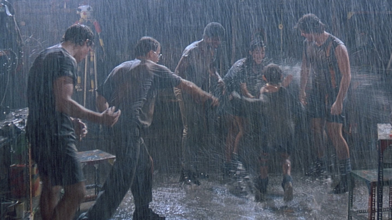 The Solarbabies in the rain