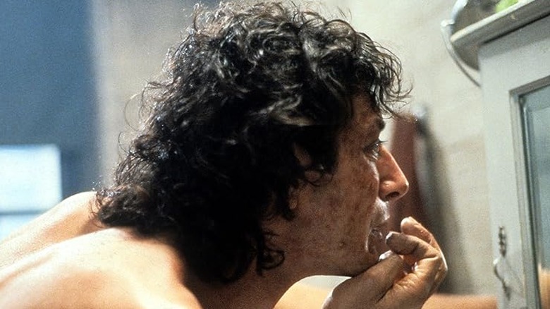 Jeff Goldblum "The Fly" makeup