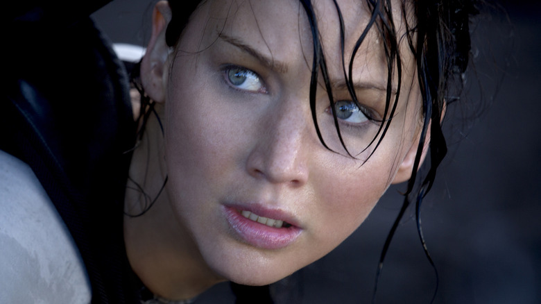 Katniss soaked hair