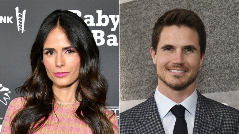 Jordana Brewster and Robbie Amell
