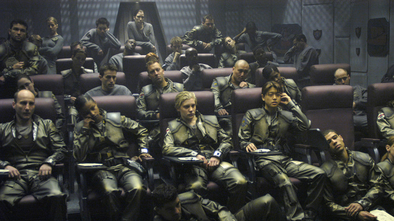 Pilots listening to orders