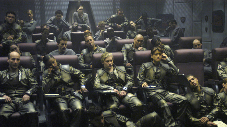 Pilots listening to orders