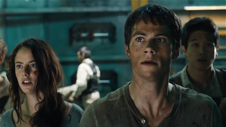 Dylan O'Brien sees trouble ahead