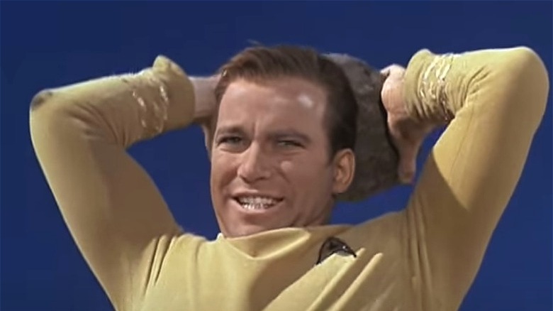 Kirk battles the Gorn