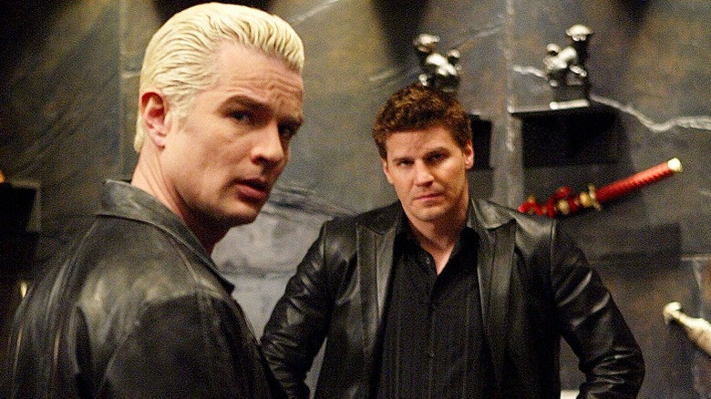 David Boreanaz and James Marsters