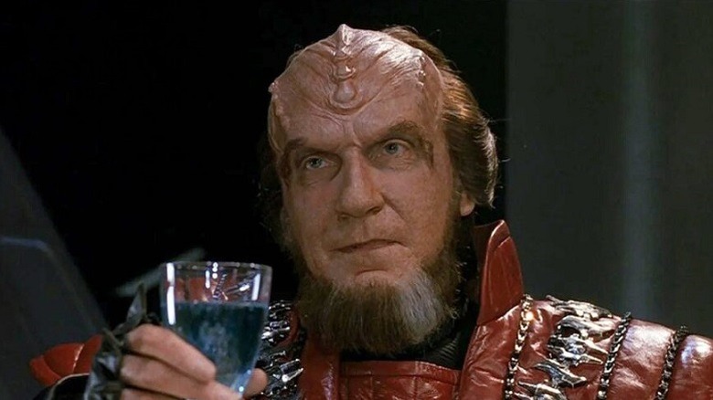 David Warner as the Klingon Chancellor Gorkon