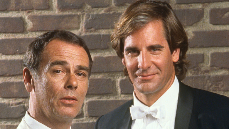 Sam Beckett and Al Calavicci smile