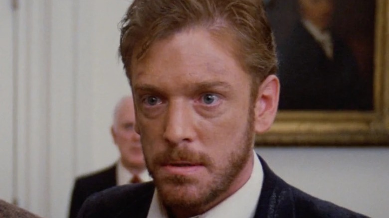 Walter Peck talks to the mayor