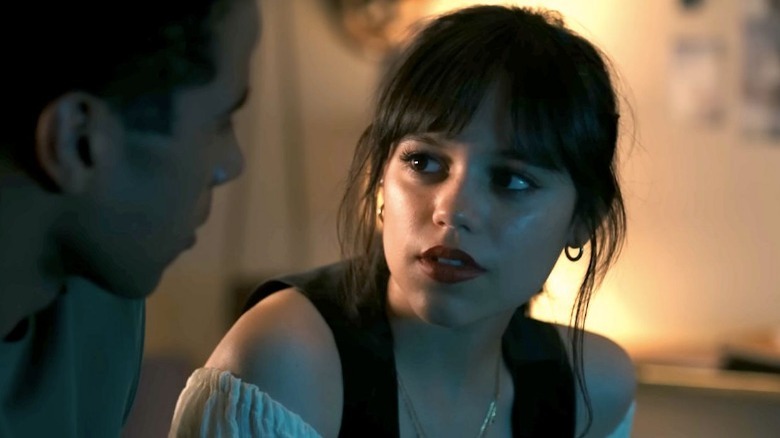 Jenna Ortega Scream flirting with Chad