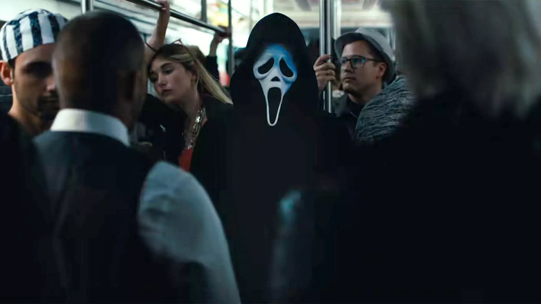 ghostface on the subway scream 6