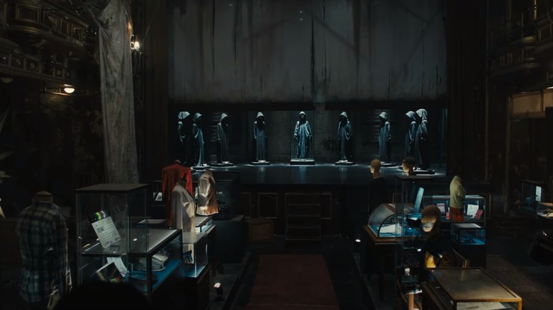 A Ghostface shrine in Scream 6