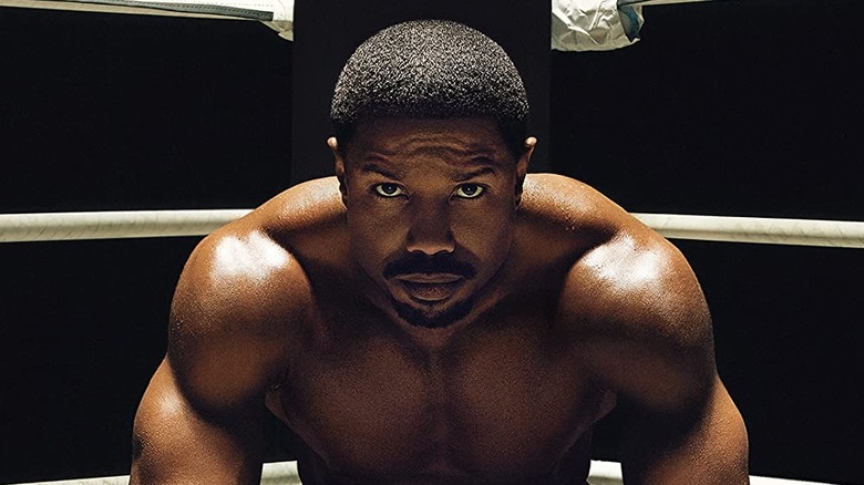 Creed III poster with Michael B. Jordan