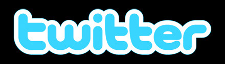 twitter logo big black