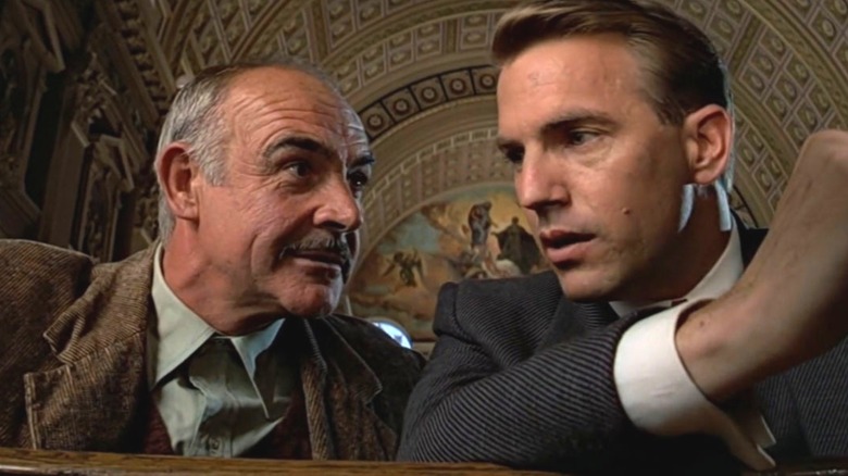 Sean Connery and Kevin Costner in The Untouchables