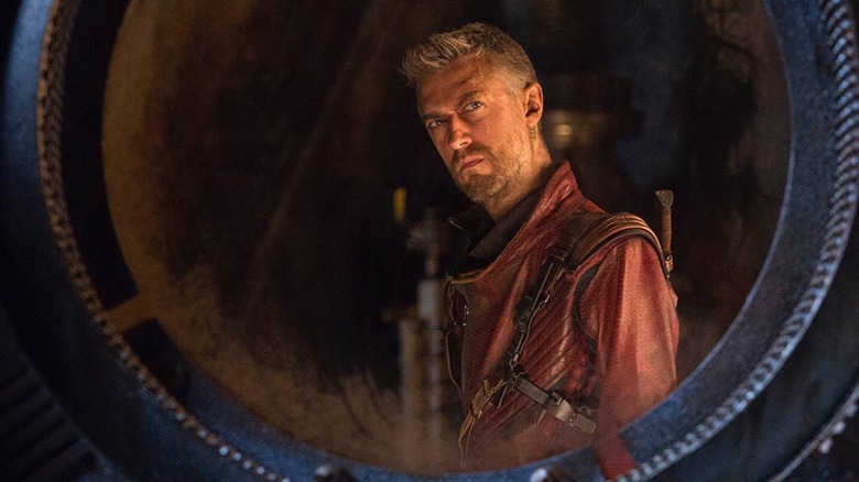 Sean Gunn as Kraglin in Guardians of the Galaxy Vol 2