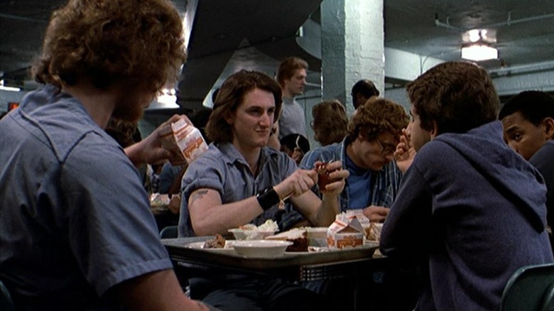 Young Sean Penn in prison