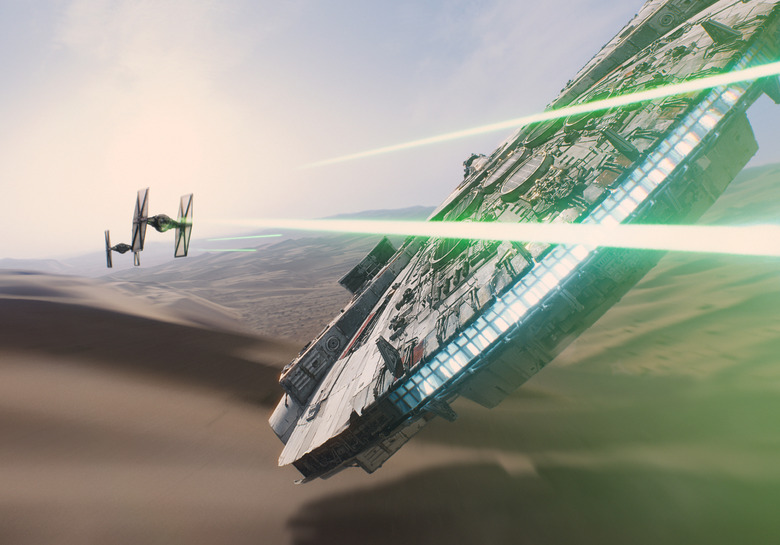 Millennium Falcon IMAX Force Awakens