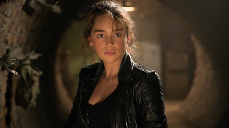 Emilia Clarke in Terminator: Genisys