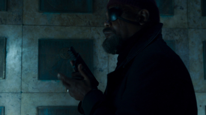 Secret Invasion Nick Fury gun 
