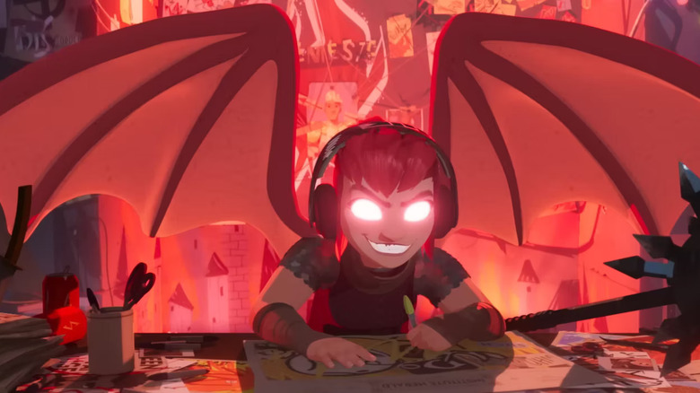 Nimona, batwings