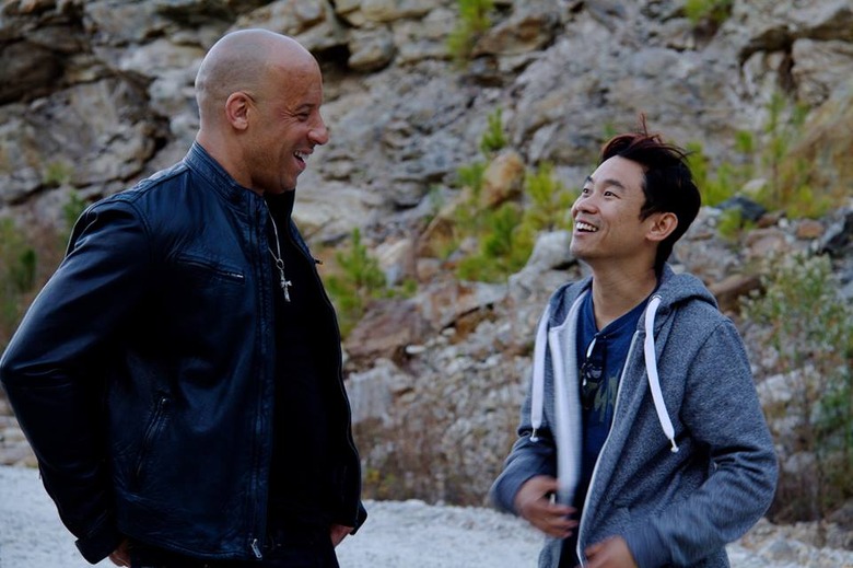 Fast and Furious 7 - Vin Diesel and James Wan