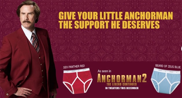 Anchorman 2 underwear