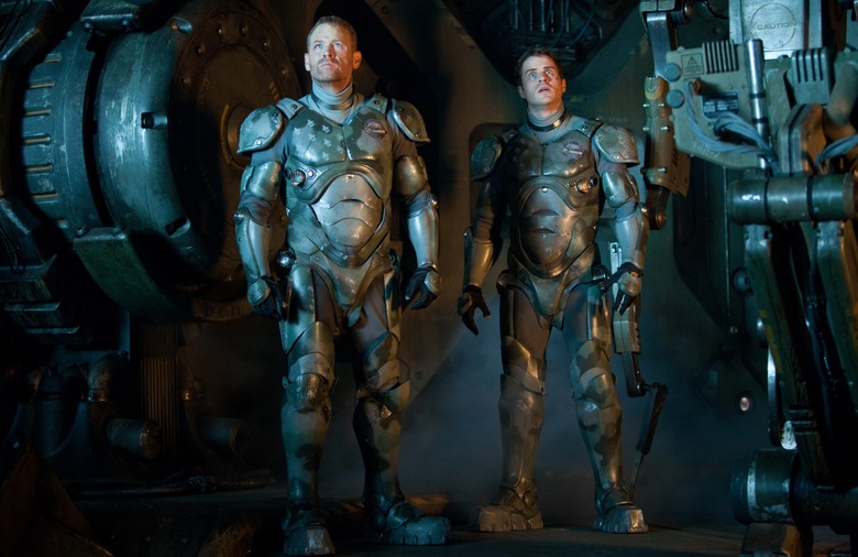 Max Martini and Robert Kazinsky in Pacific Rim