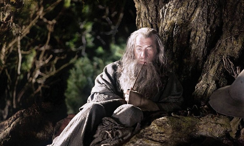 Ian McKellen as Gandalf in "The Hobbit: An Unexpected Journey."