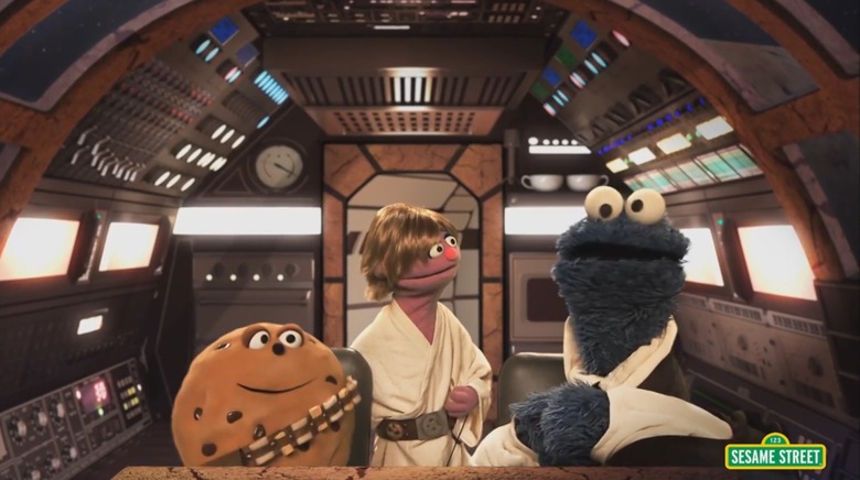 Sesame Street Star Wars parody
