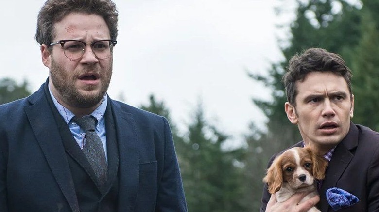 James Franco and Seth Rogen in The Interview