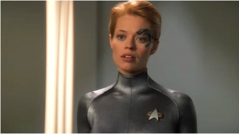 Seven of Nine medium close-up Star Trek Voyager