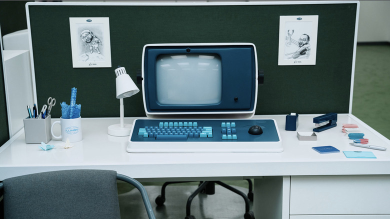 The computers in Severance
