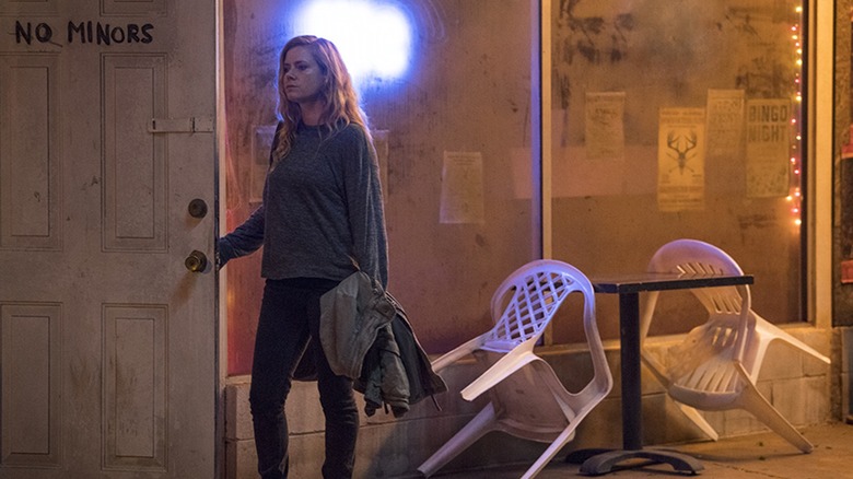 Amy Adams at bar in Sharp Objects