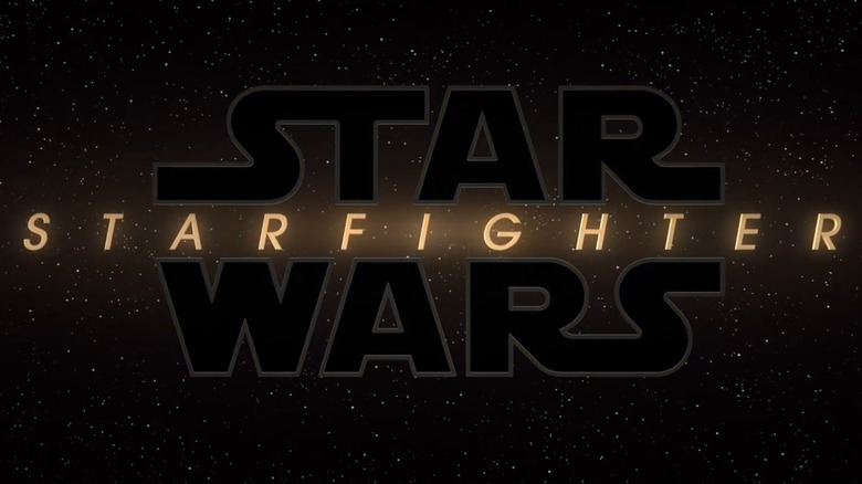 Star Wars: Starfighter title treatment