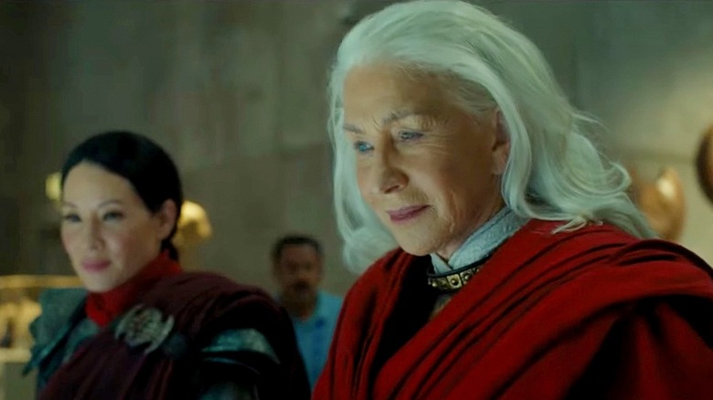 Shazam 2 Lucy Liu and Helen Mirren 