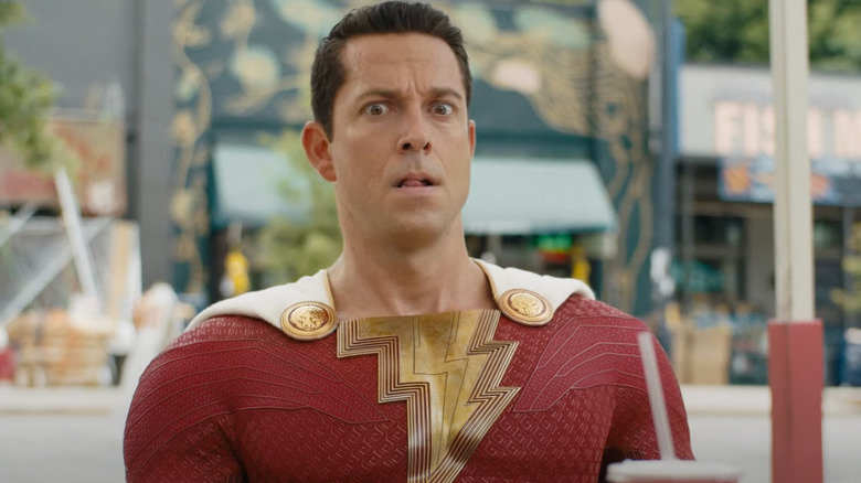 Zachary Levi in Shazam! Fury of the Gods