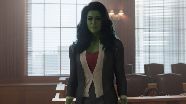 Tatiana Maslany in She-Hulk: Attorney at Law