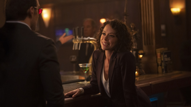 She-Hulk's Jennifer Walters smiling at Matt Murdoch