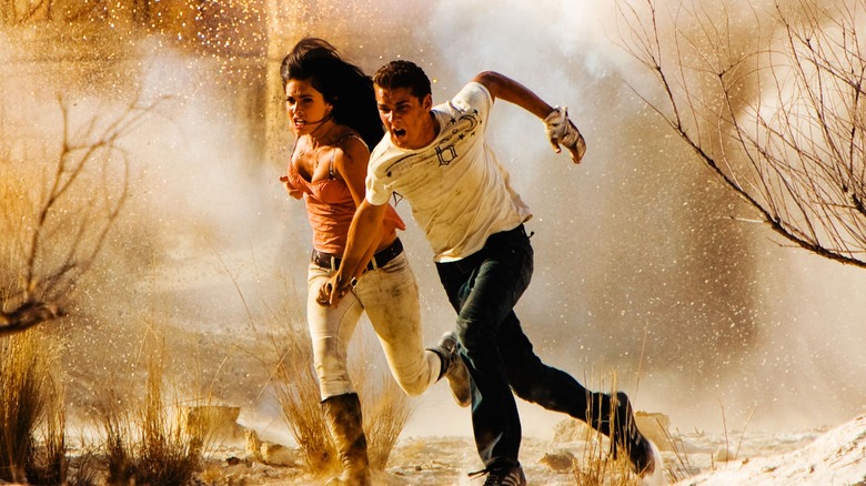 Megan Fox and Shia LaBeouf in Transformers: Revenge of the Fallen