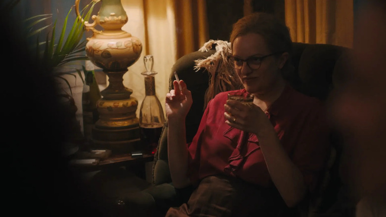 Shirley smoking