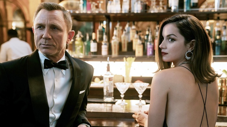 Daniel Craig and Ana de Armas in No Time to Die