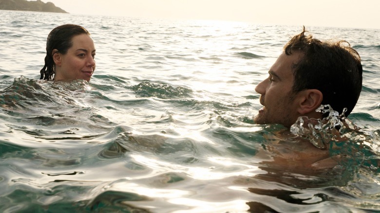 Aubrey Plaza, Theo James, The White Lotus