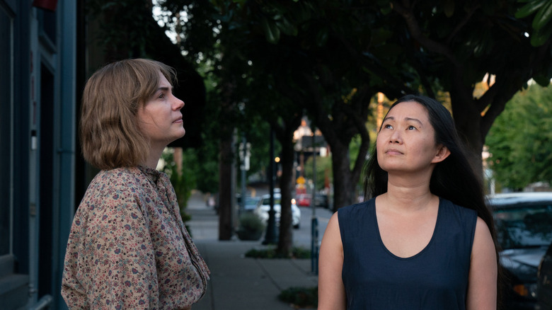 Michelle Williams and Hong Chau