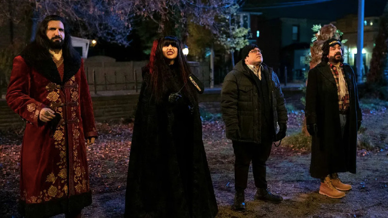 Cast of  "What We Do in the Shadows."