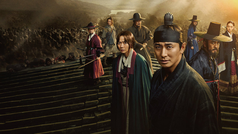 ju ji-hoon, bae doona and crew from Kingdom