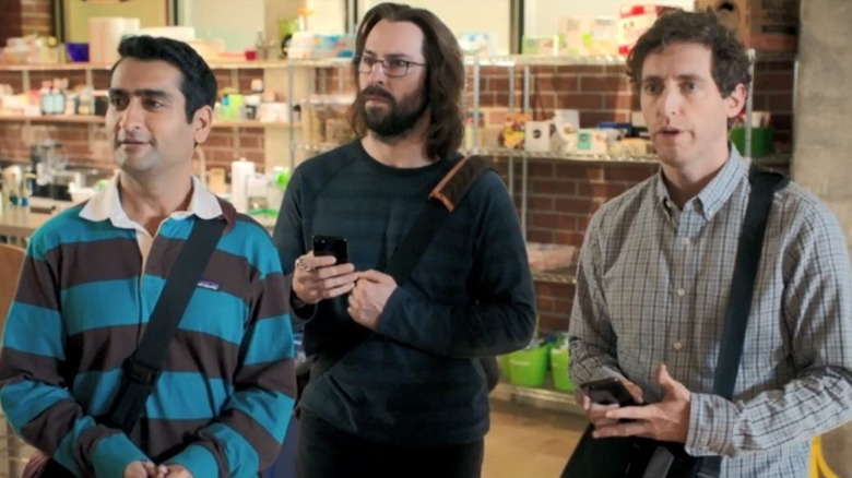 Kumail Nanjiani, Martin Starr, and Thomas Middleditch