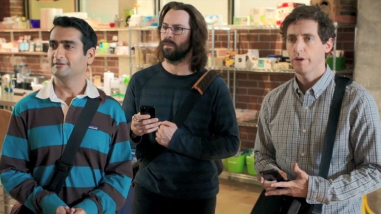 Kumail Nanjiani, Martin Starr, and Thomas Middleditch