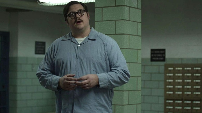 Cameron Britton portraying serial killer Ed Kemper in "Mindhunter"