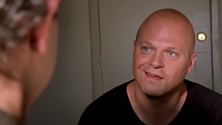 Michael Chiklis smirking