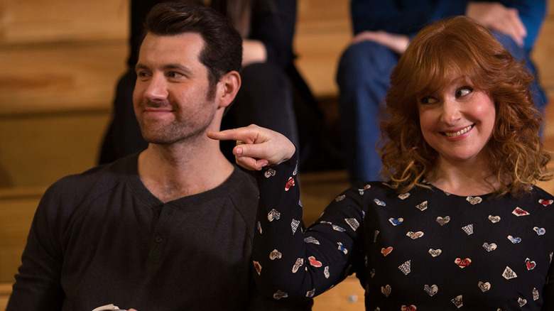 Billy Eichner and Julie Klausner in "Difficult People"